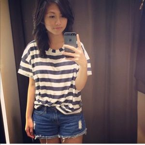 Zara striped tee